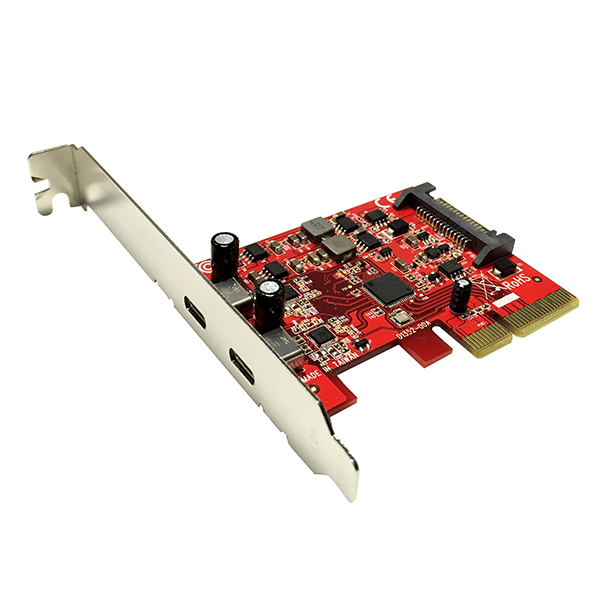 MTE-U3120 2-Port USB3.1 SuperSpeed+ 10Gbps PCI Express card (Asmedia ...